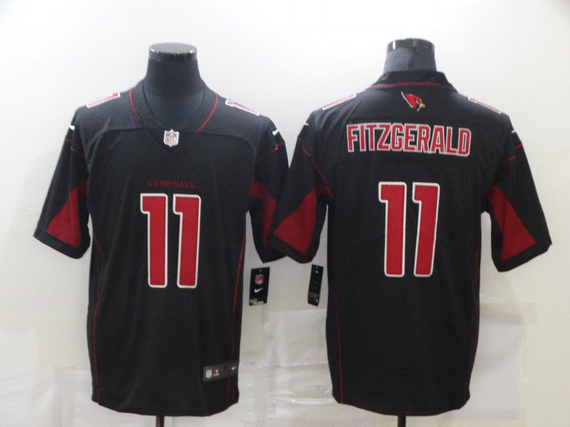 Men Arizona Cardinals #11 Fitzgerald Black Nike Vapor Untouchable Limited 2020 NFL Nike Jerseys